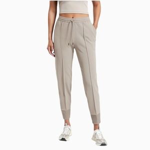 Athleta Endeavor Jogger Elastic Waist Leg Cuff Bluff Gray 4